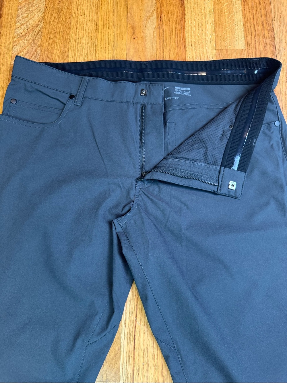 Nike Dry-Fit Repel Golf Pants Men’s 36x32 Slim Fit Dark Smoke Grey DA3064-070 Ch - Picture 7 of 16